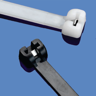 Stainless steel pawl cable ties