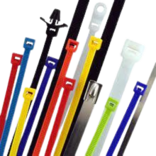 Colorful cable ties