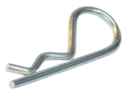 A hair pin cotter pin